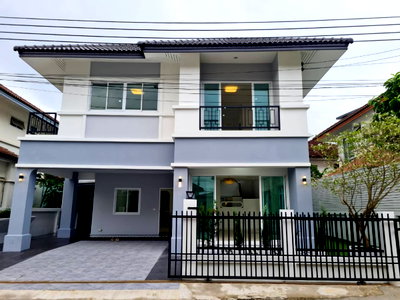บ้านเดี่ยว กรุงเทพมหานคร : ขายบ้านเดี่ยว 2 ชั้น ลาดพร้าว101 พื้นที่ 50.10 ตรว. รีโนเวทใหม่ หมู่บ้านวาสินีแกรนด์โฮม กทม ใกล้รถไฟฟ้า 