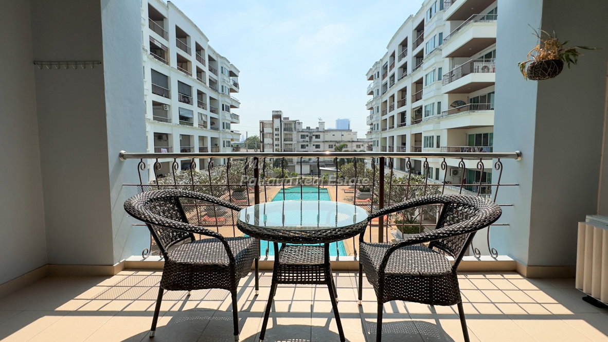 รูป 🛏️ 1 ห้องนอน - 🛁 1 ห้องน้ำ - 🏙️ Pool View - 🌏 ชื่อชาวต่างชาติ - 🏢 TW Jomtien Beach Condominium Pattaya - รหัส: TW07 - รูปที่ 10/17