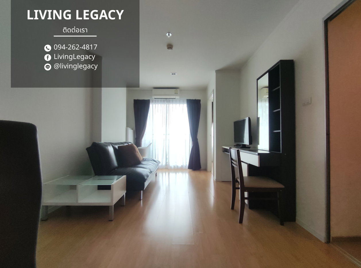 รูป LRZZB2BD เช่าด่วน คอนโดพร้อมอยู่ Lumpini Place Srinakarin - Huamark Station 32.5 ตร.ม. | ชั้น 18 | 12,000 บาท/เดือน | LINE: @livinglegacy - รูปที่ 5/13