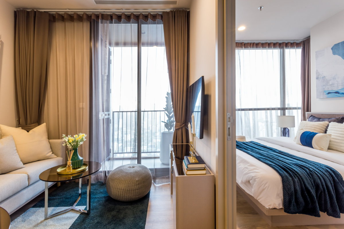 picture For Rent - OKA HAUS Sukhumvit 36 , Luxury Class 2 bedrooms 1 bathroom - 7/12