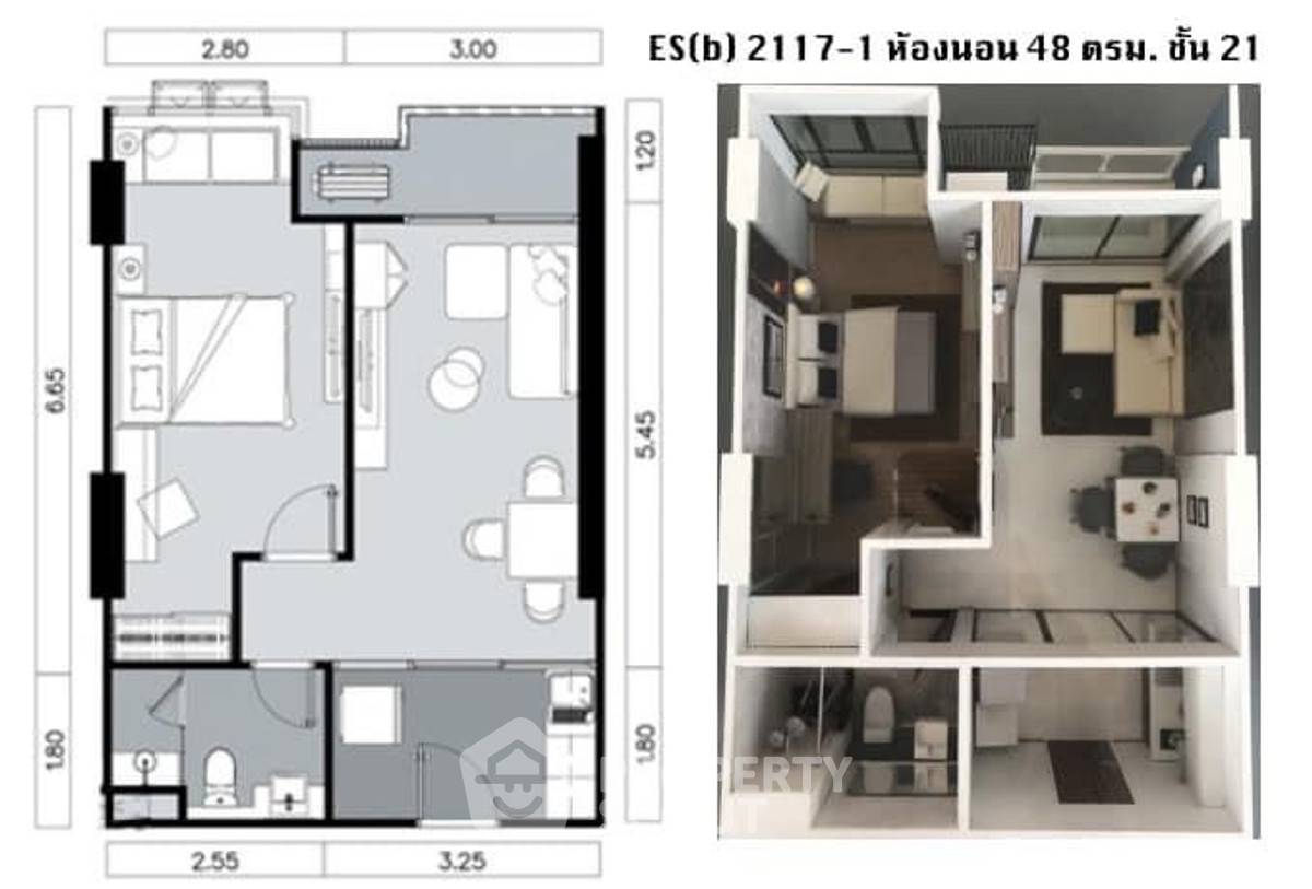 รูป คอนโด 1-ห้องนอน ที่ ศุภาลัย พรีเมียร์ เจริญนคร ใกล้ BTS กรุงธนบุรี (ID 2991338) - รูปที่ 31/31