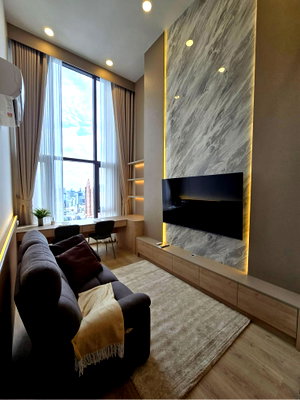 คอนโดให้เช่า : ✨Duplex 1 Bedroom Unit For Rent @ Life Rama 4 - Asoke  ✨ 🏡
