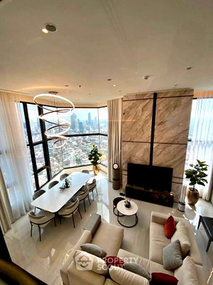 Condos for rent Silom and Sathorn Road : 3-BR Condo at Park Origin Chula-Samyan near MRT Hua Lamphong (ID 2992014)