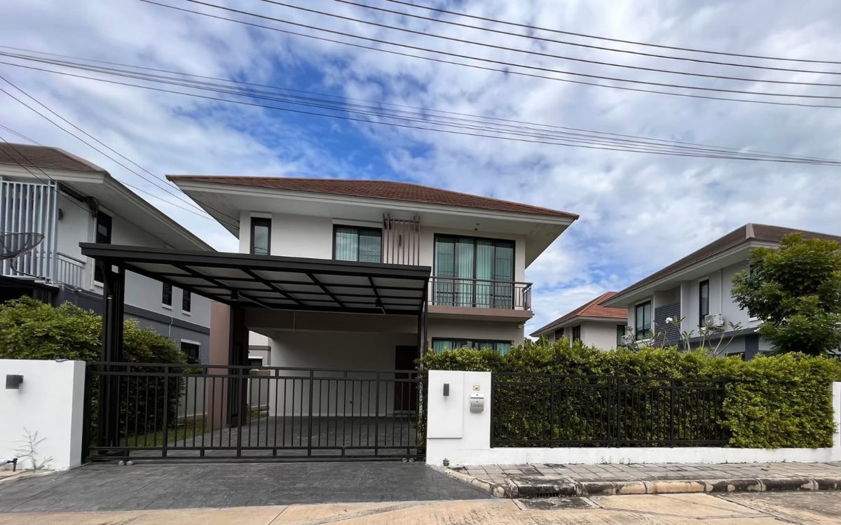 รูป ให้เช่า 🏠 บ้านหลังใหญ่ หมู่บ้านสัมมากร ทำเลรังสิต คลอง 7 🏠 ✨ 3 ห้องนอน 3 ห้องน้ำ ขนาด 72 ตร.ว. - รูปที่ 1/22