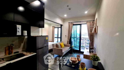 คอนโดให้เช่า : คอนโด 1 ห้องนอน 30 ตร.ม. The Rich @ Sathorn - Taksin ใกล้ BTS วงเวียนใหญ่ 200 ม. (ID 1538910)