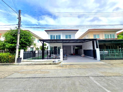 บ้านแฝด รร.ฤทธิยะวรรณาลัย 2 : บ้านแฝดเหมือนบ้านเดี่ยว ตกแต่งรีโนเวทใหม่ ทำเลดี เดินทางสะดวก หมู่บ้าน ศุภาลัยวิลล์ ถนนชลมาร์คพิจารณ์ เลียบคลองสาม ลำลูกกา ลาดสวาย ปทุมธานี 