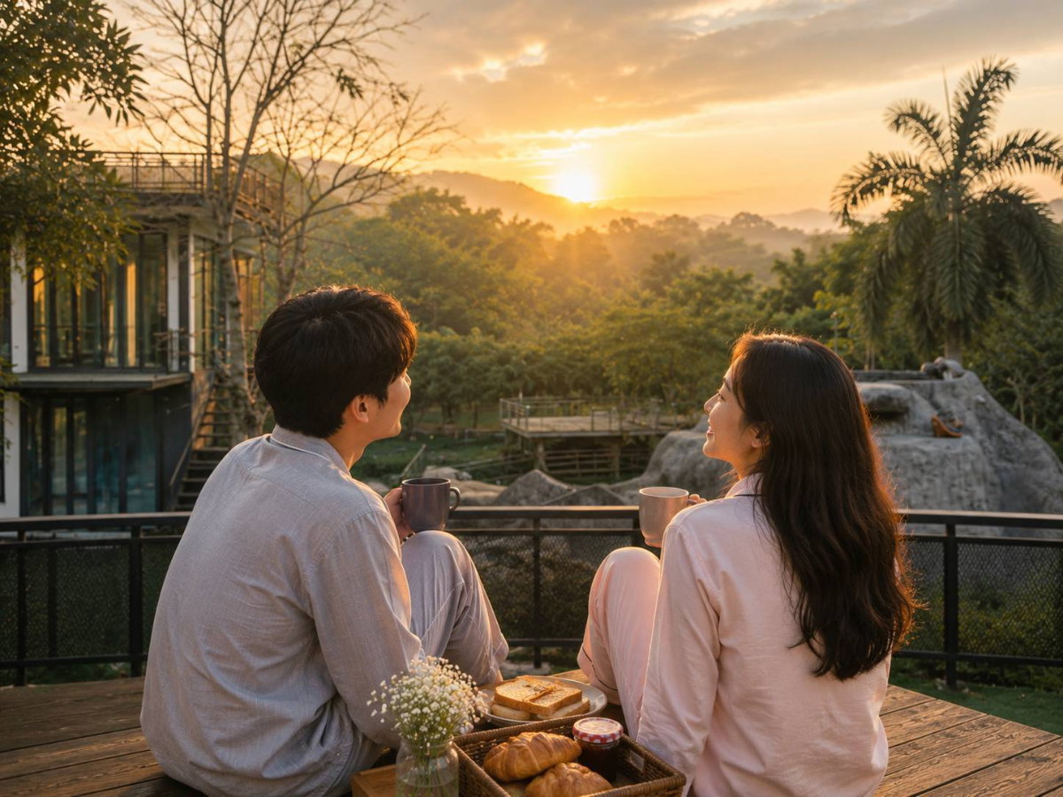 รูป ขายที่ดินพรีเมียม 25 ไร่ โฉนดครุฑแดง วิวภูเขาโอบล้อม 3 ด้าน พร้อม Sky Resort และทะเลสาบส่วนตัว - รูปที่ 12/13