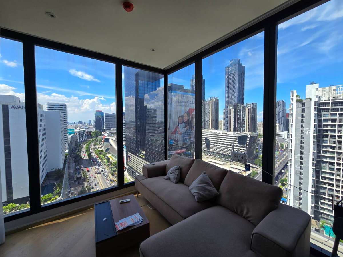 รูป ตำแหน่งวิวดีที่สุดในโครงการ 180° รัชดา Skyline! มีเพียงห้องเดียวต่อชั้น!! ขายคอนโด แอชตัน อโศก-พระราม 9 2 ห้องนอน 2 ห้องน้ำ 69.20 ตร.ม - รูปที่ 3/17