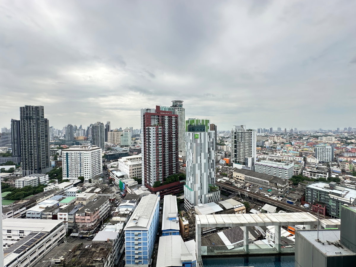 รูป 🏙️เช่าLifeสุขุมวิท48 📍BTSพระโขนง 600ม. 💰17,500/ด. 📐30.33ตรม. 1นอน1น้ำ 🏢ชั้น26 วิวเมืองโล่ง ไม่บัง ลมดี 📞ติดต่อ 083-7863651 LINE:sajjaart - รูปที่ 2/14