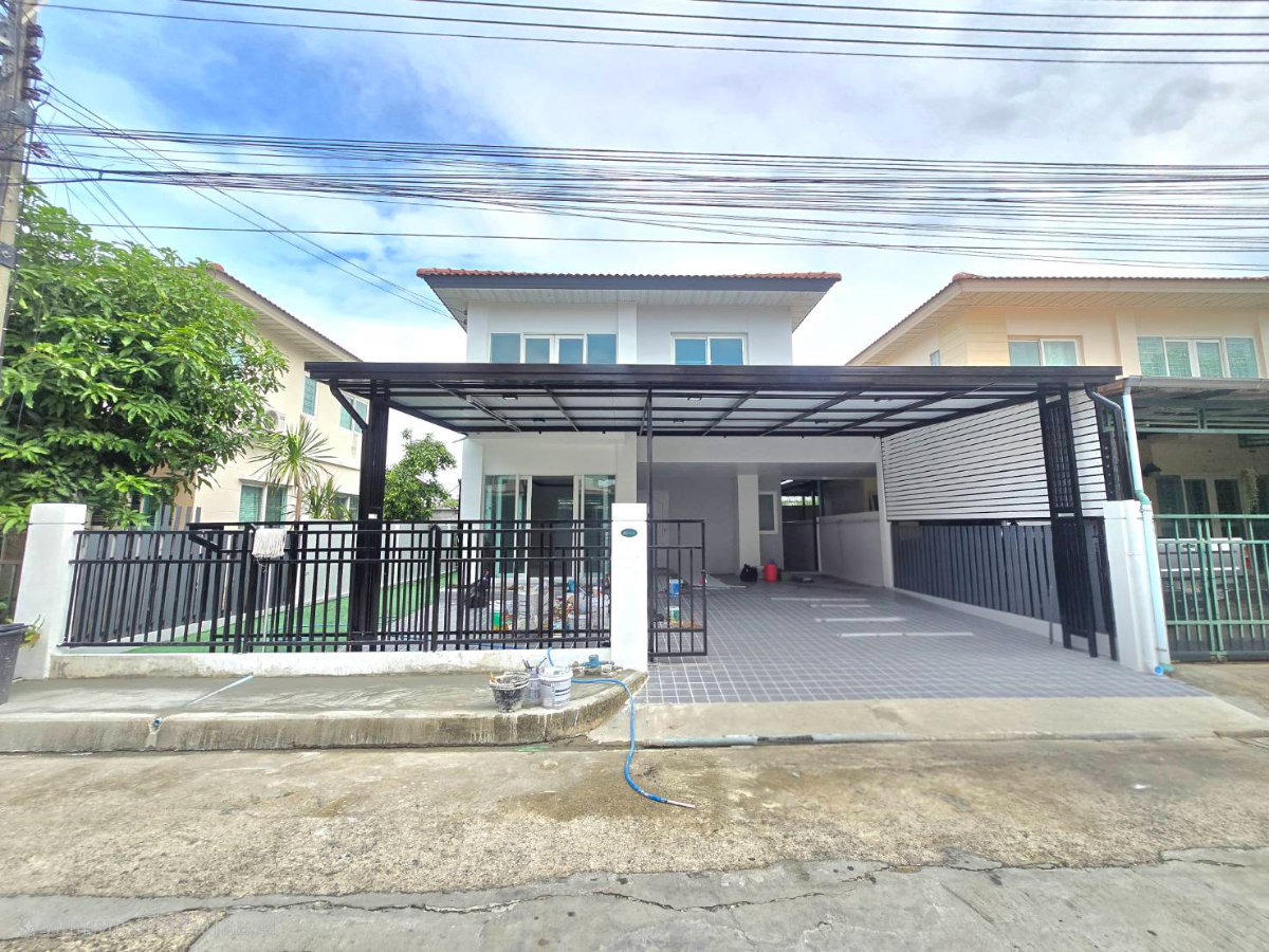รูป บ้านแฝดเหมือนบ้านเดี่ยว ตกแต่งรีโนเวทใหม่ ทำเลดี เดินทางสะดวก หมู่บ้าน ศุภาลัยวิลล์ ถนนชลมาร์คพิจารณ์ เลียบคลองสาม ลำลูกกา ลาดสวาย ปทุมธานี - รูปที่ 2/33