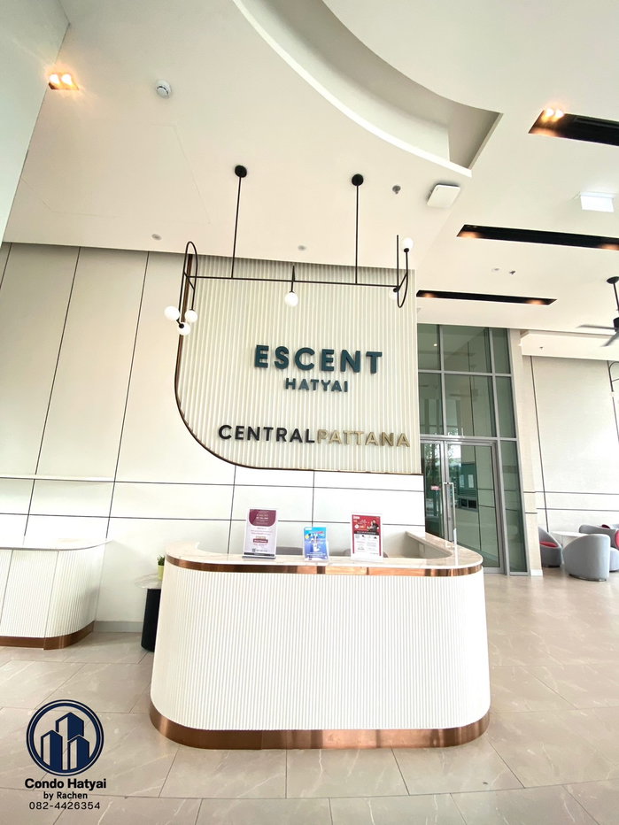 รูป ให้เช่า Condo Escent Hatyai ขนาด 28 ตร.ม. 1 ห้องนอน ชั้น 20 เช่า 12,000/เดือน พร้อมอยู่ - รูปที่ 11/33
