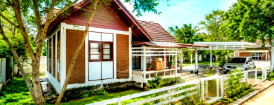 เช่าบ้านเดี่ยว แม่ริม เชียงใหม่ : หาดวังดินเพชรริมปิง 700 ม. ที่ดินครึ่งไร่ 200 ตรว. 240 ตร.ม. บ้านเดี่ยวชั้นเดียว 2นอน2 น้ำ สันโป่ง แม่ริม เชียงใหม่