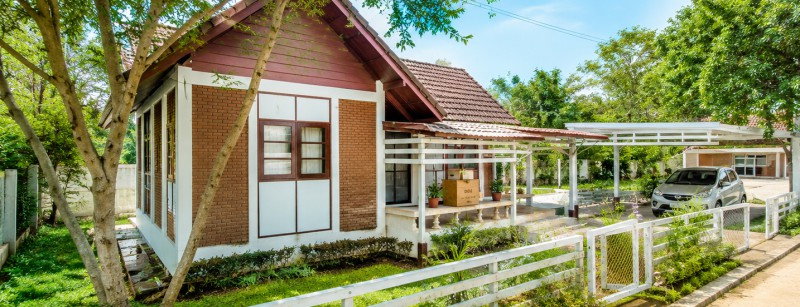 รูป หาดวังดินเพชรริมปิง 700 ม. ที่ดินครึ่งไร่ 200 ตรว. 240 ตร.ม. บ้านเดี่ยวชั้นเดียว 2นอน2 น้ำ สันโป่ง แม่ริม เชียงใหม่ - รูปที่ 1/8