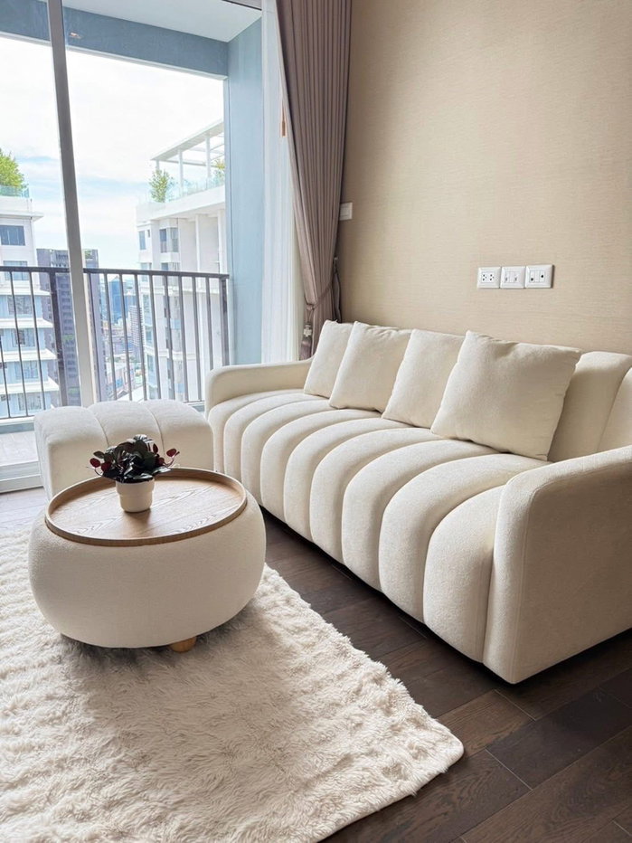 รูป ⚡️ให้เช่า The Saint Residence⚡️  2 ห้องนอน 2 ห้องน้ำ 64.2 ตรมชั้น 40  - รูปที่ 3/7