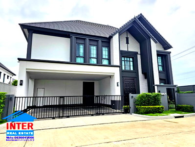 Houses for sale Bangkok : 出售：The City Ramintra-Wongwaen 2 独栋双层住宅