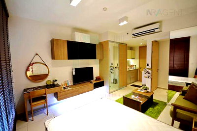 Condos for rent : 🔺 For rent THE LOFTS EKKAMAI, size 28.9 square meters, 11th floor, STUDIO room type