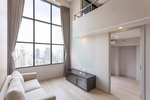 ð For rent condo KNIGHTSBRIDGE PRIME SATHORN Building 1, Floor 36,Duplex, Room size 44.00 sqm