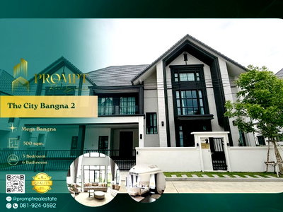 บ้านเดี่ยวให้เช่า : ST13403 - The City Bangna 2 (New Project)