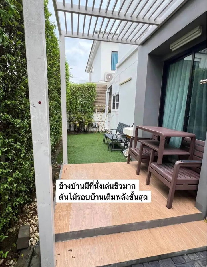 รูป ปล่อยเช่าบ้านเดี่ยว2ชั้น มบ.อารียาโคโม่ บ้านใหม่พร้อมอยู่!  - รูปที่ 3/14