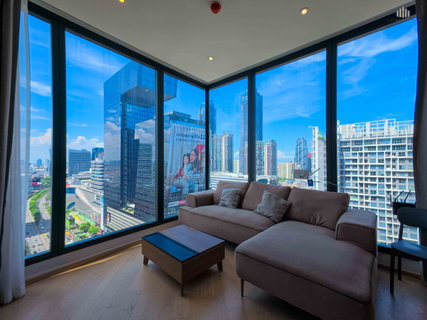 ตำแหน่งวิวดีที่สุดในโครงการ 180° รัชดา Skyline! มีเพียงห้องเดียวต่อชั้น!! ขายคอนโด แอชตัน อโศก-พระราม 9 2 ห้องนอน 2 ห้องน้ำ 69.20 ตร.ม | #TPI-3166