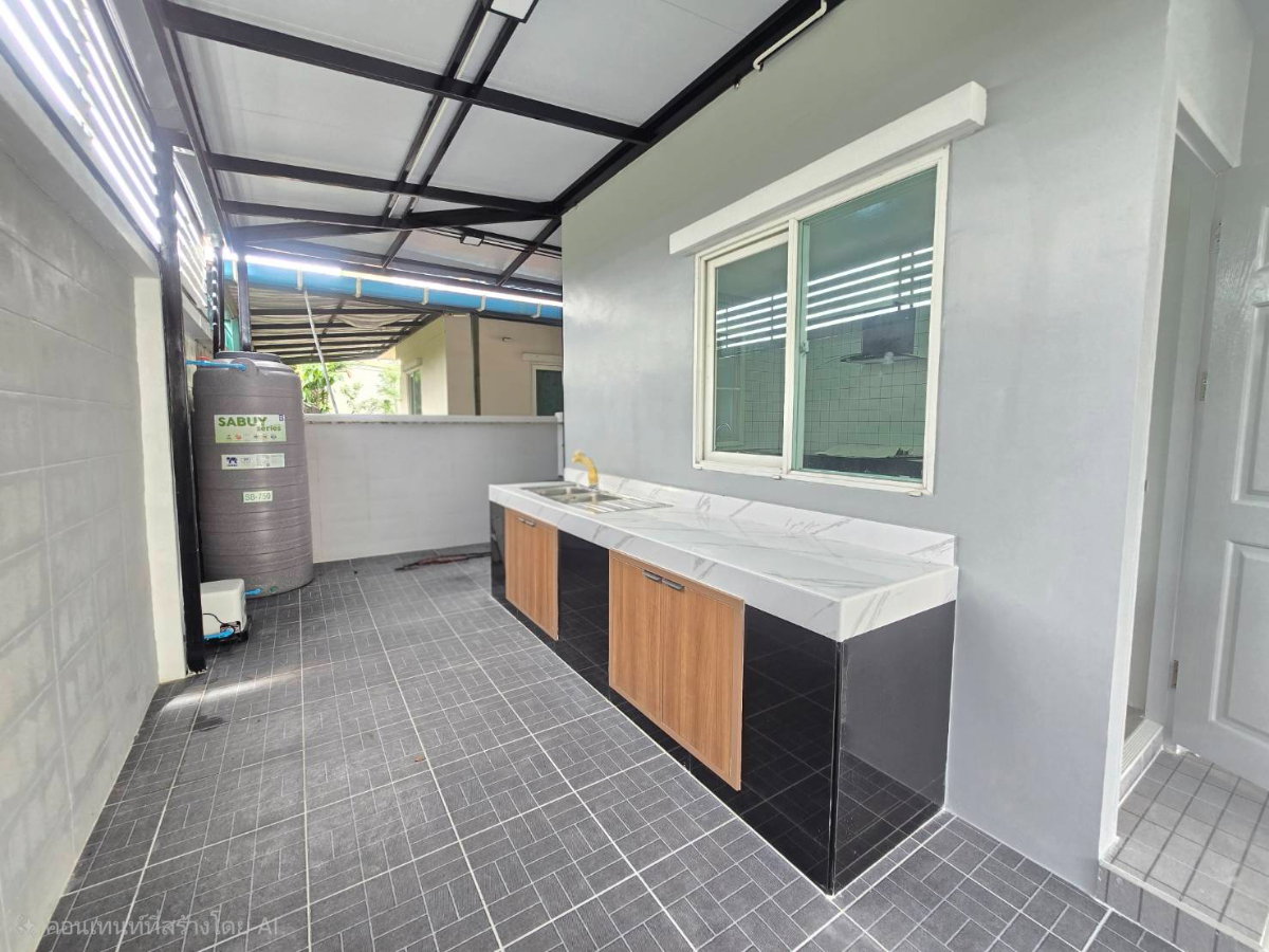 รูป บ้านแฝดเหมือนบ้านเดี่ยว ตกแต่งรีโนเวทใหม่ ทำเลดี เดินทางสะดวก หมู่บ้าน ศุภาลัยวิลล์ ถนนชลมาร์คพิจารณ์ เลียบคลองสาม ลำลูกกา ลาดสวาย ปทุมธานี - รูปที่ 16/33