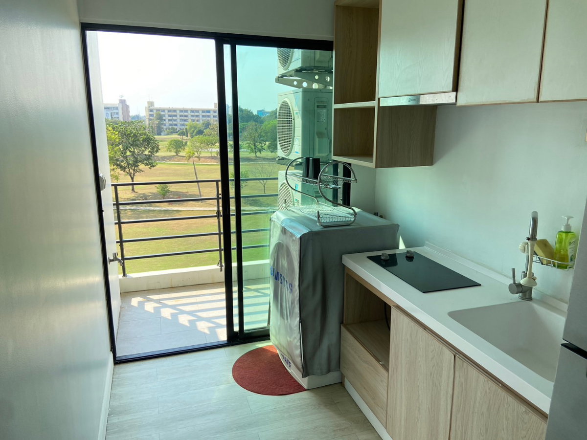 รูป 🏡✨ ขายคอนโด V Condo ศาลายา แบบ 2 ห้องนอน ตึก V7 ชั้น4 วิวสนามกอล์ฟ✨ ใกล้ มหาวิทยาลัยมหิดล – เซ็นทรัลศาลายา - รูปที่ 7/13