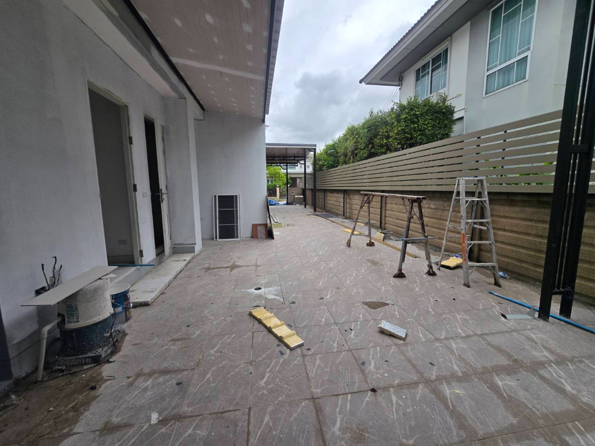 รูป กำลังรีโนเวทใหม่-บ้านเดี่ยวหลังใหญ่ โครงการ ฮาบิเทีย เวนต์ ปัญญาอินทรา Habitia Vent Panyaindra คลองสามวา กว้างมากๆ ราคาถูกคุ้ม - รูปที่ 15/31