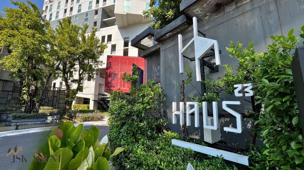 รูป T256 ให้เช่าคอนโด Haus23 Ratchada-Ladprao (เฮ้าส์23 รัชดา-ลาดพร้าว) ทำเลดีใกล้MRTลาดพร้าว ห้องสวย เฟอร์ครบ มีเครื่องซักผ้า - รูปที่ 8/9