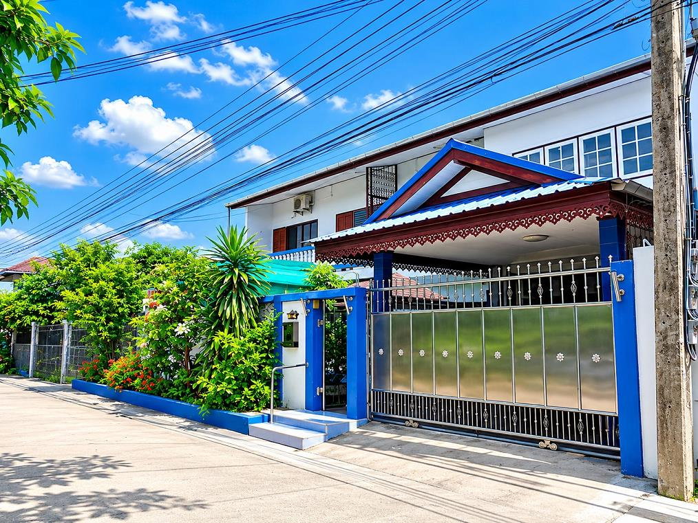 รูป 🚩 H1516. ขายบ้านพักพร้อมห้องเช่า ทำเลดี คู้บอน 31 แยก 5 ใกล้สถานีตำรวจคันนายาว - รูปที่ 3/27