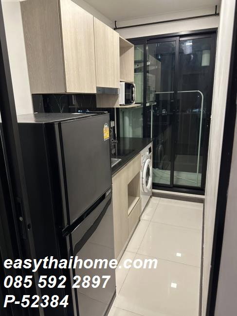 รูป P-52384 ห้องสวยแต่งครบพร้อมอยู่ คอนโดแต่งครบ The Collect Ratchada 32 ใกล้ MRT ลาดพร้าว และเมเจอร์รัชโยธิน Line: @easythaihome 085-592-2897 - รูปที่ 5/6