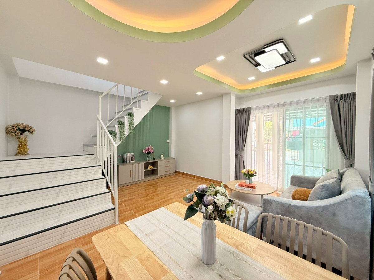 รูป บ้านเดี่ยว รีโนเวทใหม่ ทำเลดี หมู่บ้านอมรทรัพย์ ซอยเลียบวารี 25 คู้ขวา แขวงโคกแฝด เขตหนองจอก เดินทางสะดวก - รูปที่ 12/20