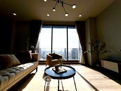 Condos for rent Silom and Sathorn Road : 3-BR Condo at Rhythm Charoenkrung Pavilion near BTS Saphan Taksin (ID 2989317)
