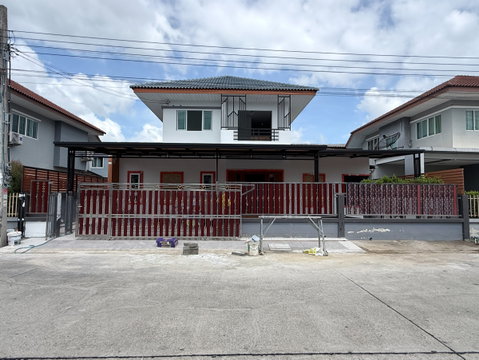 (บ้านกำลังรีโนเวทใหม่) บ้านเดี่ยว หลังใหญ่ กว้างขวาง ม.เพ็ญศิริ4 ซ.เลียบวารี25/1 คู้ขวา หนองจอก ทำเลดี ราคาคุ้ม
