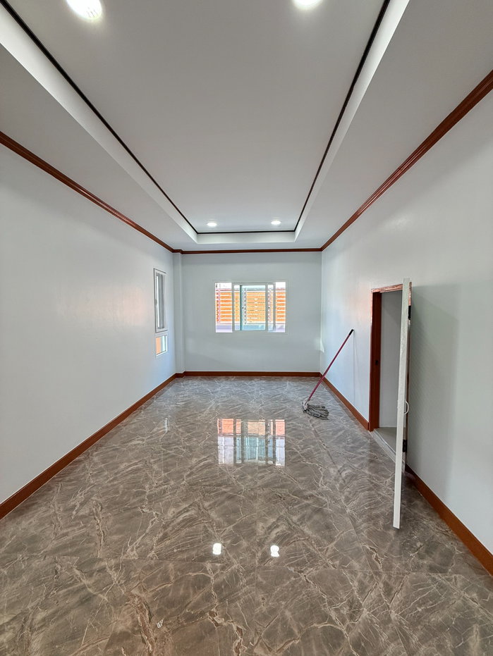 รูป (บ้านกำลังรีโนเวทใหม่) บ้านเดี่ยว หลังใหญ่ กว้างขวาง ม.เพ็ญศิริ4 ซ.เลียบวารี25/1 คู้ขวา หนองจอก ทำเลดี ราคาคุ้ม - รูปที่ 8/9