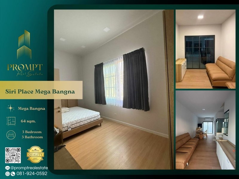 Houses for rent : ST14001 - Siri Place Mega Bangna