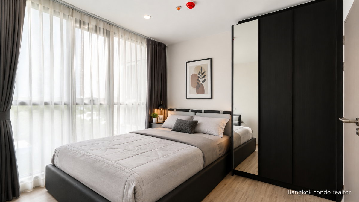 รูป 🍀🍀 Beautiful Room🌸 ให้เช่า📌 ไนท์บริดจ์ คอลลาจ สุขุมวิท 107(Line: @rent2022) BTS แบริ่ง พร้อมเข้าอยู่ 🔖A02337 - รูปที่ 17/17