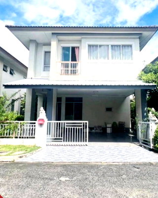 บ้านเดี่ยว กรุงเทพมหานคร : บ้านเดี่ยว บรรยากาศร่มรื่น ใกล้ซาฟารีเวิล ถนนปัญญาอินทรา