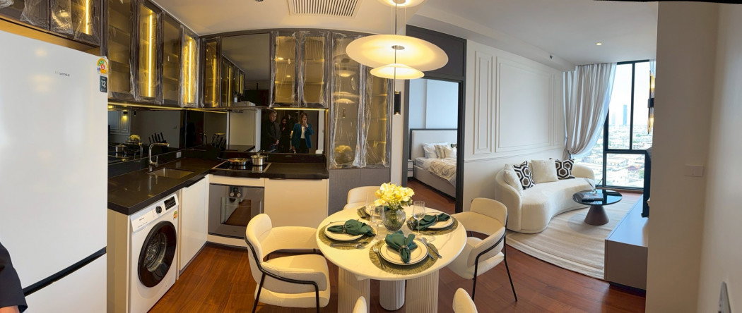 รูป For Sale | Altitude Symphony Charoenkrung Unit 12A03 | 2 Bedrooms | Fully Furnished - รูปที่ 3/6
