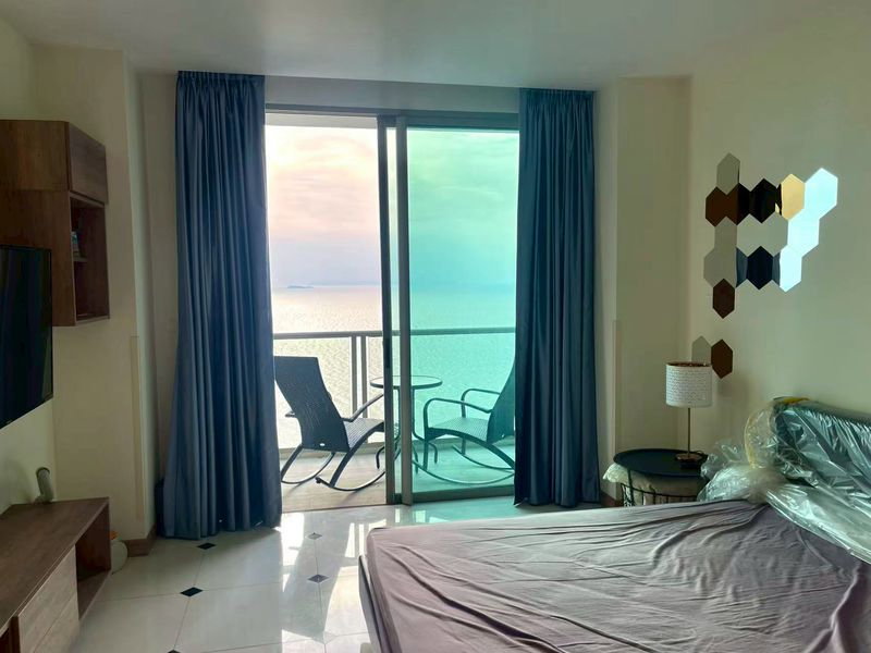 picture ⛵ Riviera Wongamat ⛵ Sea view / 21F / Studio room >> THB15,000/month彡 - 4/13