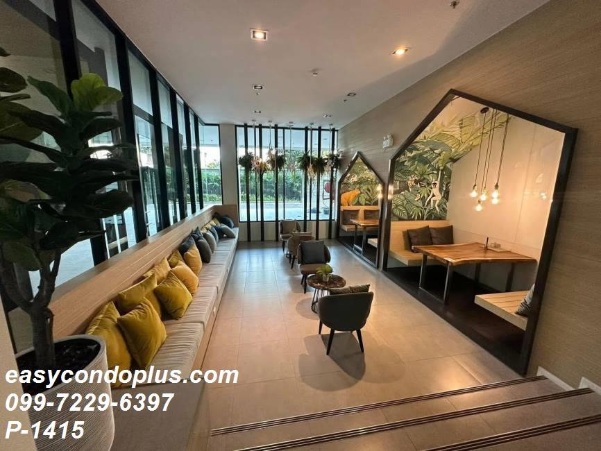 รูป P-1415 ห้องแต่งครบ พร้อมอยู่! Elio Sathorn - Wutthakat (เอลลิโอ สาทร - วุฒากาศ) ใกล้ BTS วุฒากาศ 16,000 บาท | Line Id: @easycondoplus | 099-229-6397 - รูปที่ 8/9