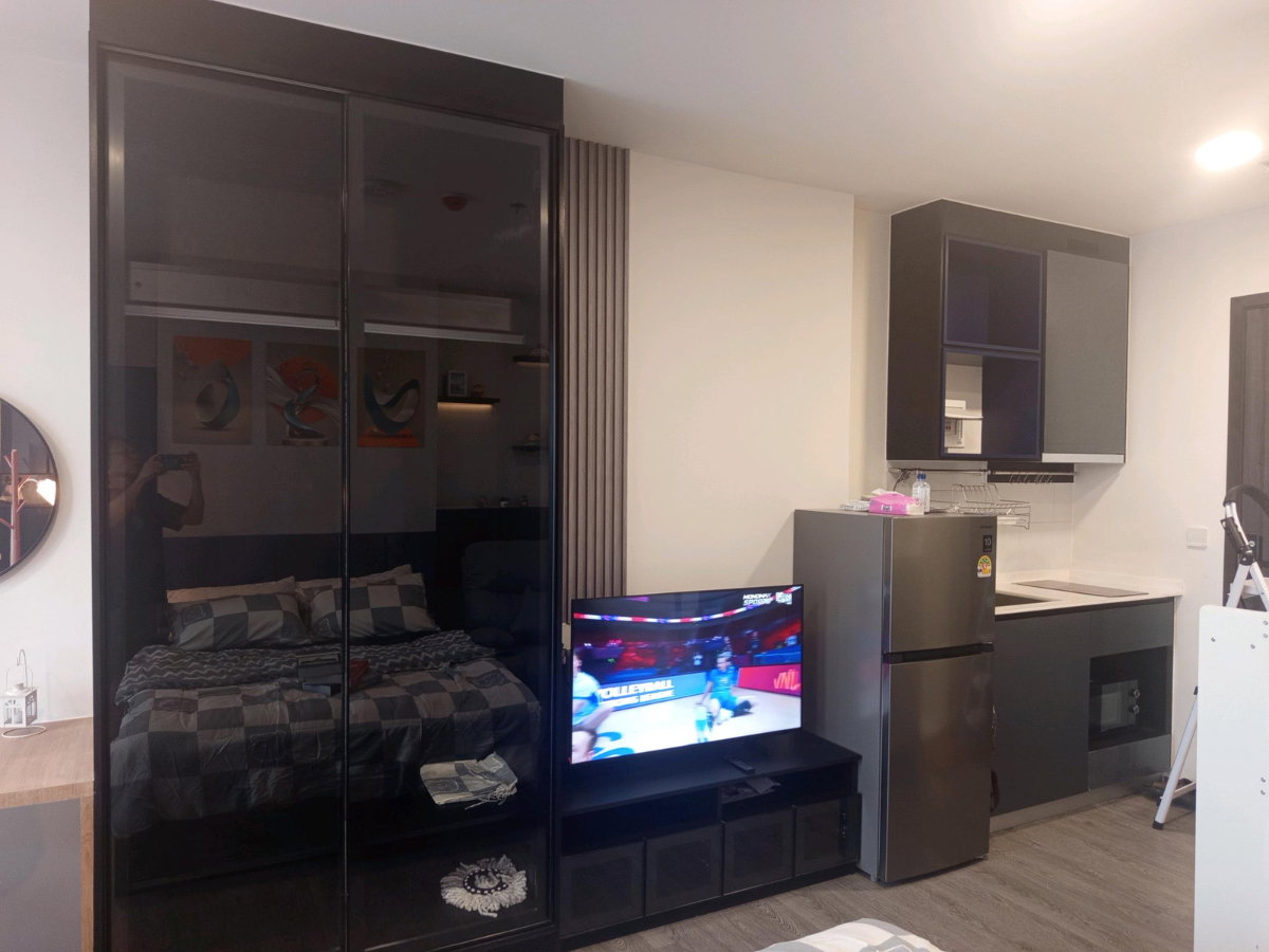 picture ðĨ Modiz Avantgarde - Beautiful high-floor unit near Kasetsart University, only 12,000 THB! âĻ Studio, 23.4 sq.m., 19th floo ready to move in. - 11/14