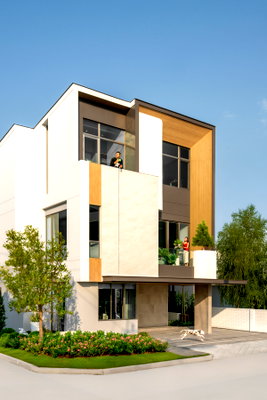 Houses for sale Bangkok : Show house for sale at Nirvana Absolute Bangkok Kreetha project. 2 types available.