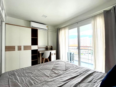 Condos for rent 700 Year Sports Arena Chiang Mai : Chom Doi Condominium room 807 for rent, 35 sq.m. 1 bedroom, 1 bathroom