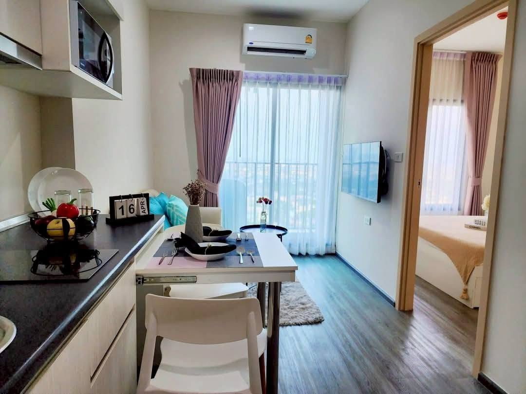 รูป 🔥 Rich Park @ Triple Station ห้องสวยชั้นสูง ใกล้ Airport Link เพียง 16,000 บาท - รูปที่ 8/9