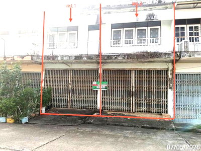 อาคารพาณิชย์ ปราจีนบุรี : อาคารพาณิชย์ 32.8 ตร.วา กบินทร์บุรี ปราจีนบุรี 2.3M