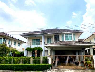 Houses for sale JAS green village - Kubon : Luxury Single House for Sale Setthasiri Wongwaen-Ramintra (by Sansiri), Prime Location