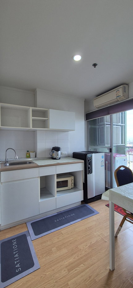 รูป ให้เช่าห้องแต่งพร้อม เฟอร์ครบ ห้องใหญ่ วิวดี ราคาถูก ใกล้ ARL และ MRT สถานีหัวหมาก - รูปที่ 11/18