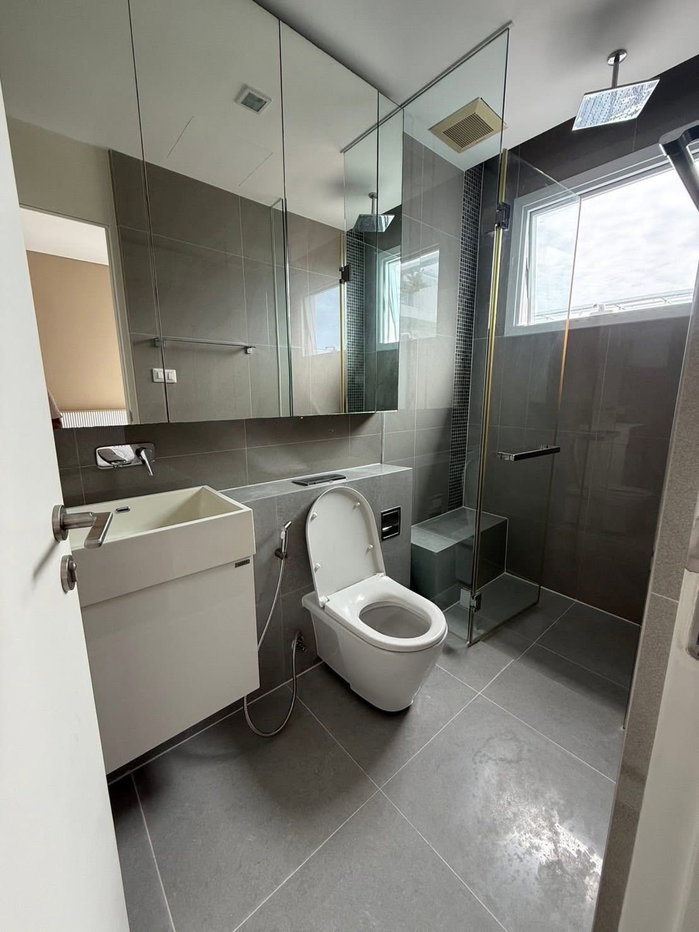 รูป (TT302) เช่าคอนโด The Saint Residence (เดอะ เซนต์ เรสซิเดนซ์) ตึกA ชั้น40 ขนาด 64.2 ตร.ม 2 ห้องนอน 2 ห้องน้ำ ใกล้ Mrt พหลโยธิน - รูปที่ 8/8