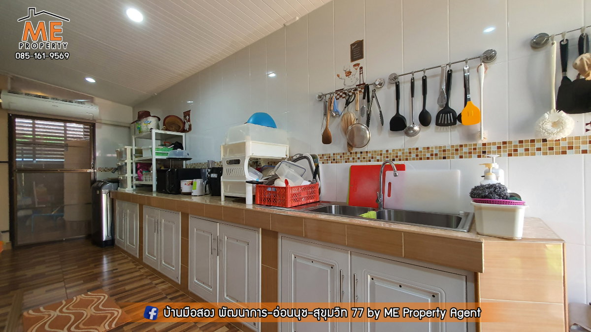 รูป ให้เช่า บ้านเดี่ยว ภัสสร เพรสทีจ  พัฒนาการ 38 ติดถนนเมน Built-in ครบ ใกล้ทองหล่อ และ BTS อ่อนนุช โทร 064-954-9619 (RBJ21-67) - รูปที่ 9/18