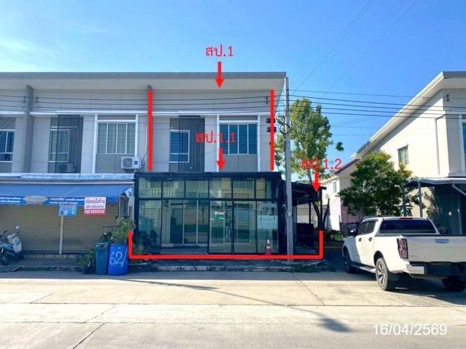 ขายอาคารพาณิชย์ : อาคารพาณิชย์ 32 ตร.วา พฤกษาวิลล์ 87/1 เทพารักษ์-ศรีนครินทร์ เมืองสมุทรปราการ สมุทรปราการ 3.6M